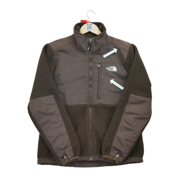 Veste polaires femme manches longues marron The North Face Col Montant