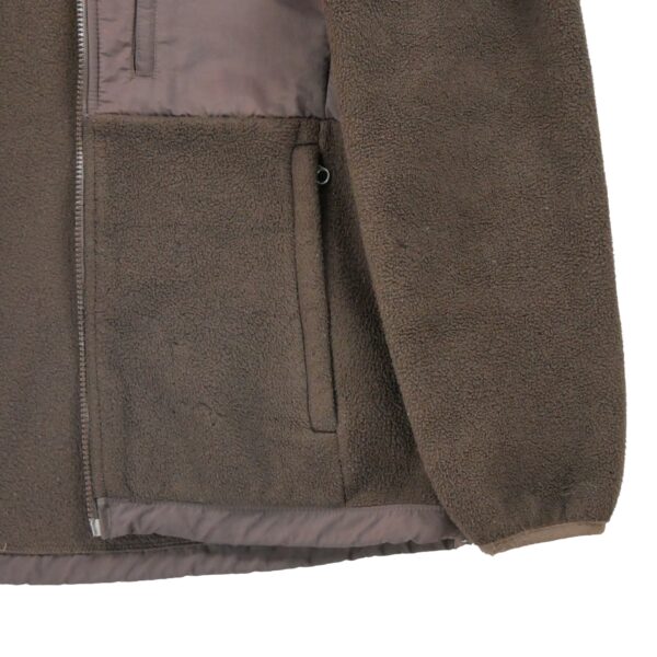 Veste polaires femme manches longues marron The North Face Col Montant