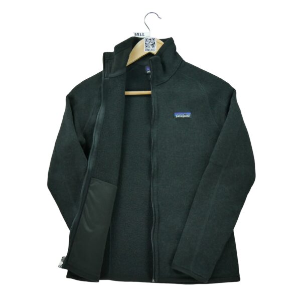 Veste polaires femme manches longues noir Patagonia Col Montant