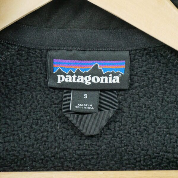 Veste polaires femme manches longues noir Patagonia Col Montant
