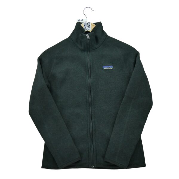 Veste polaires femme manches longues noir Patagonia Col Montant
