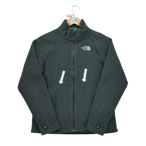 Veste polaires femme manches longues noir The North Face Col Montant