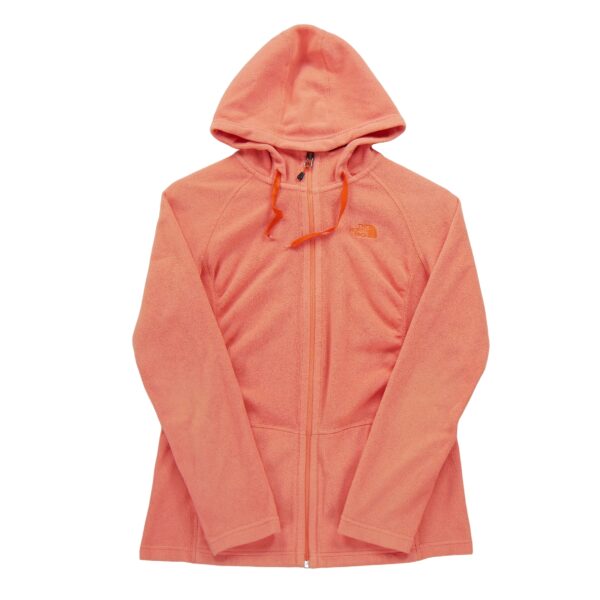 Veste polaires femme manches longues orange The North Face Col Montant