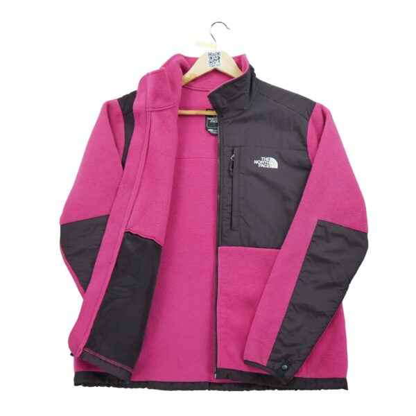 Veste polaires femme manches longues rose The North Face Col Montant