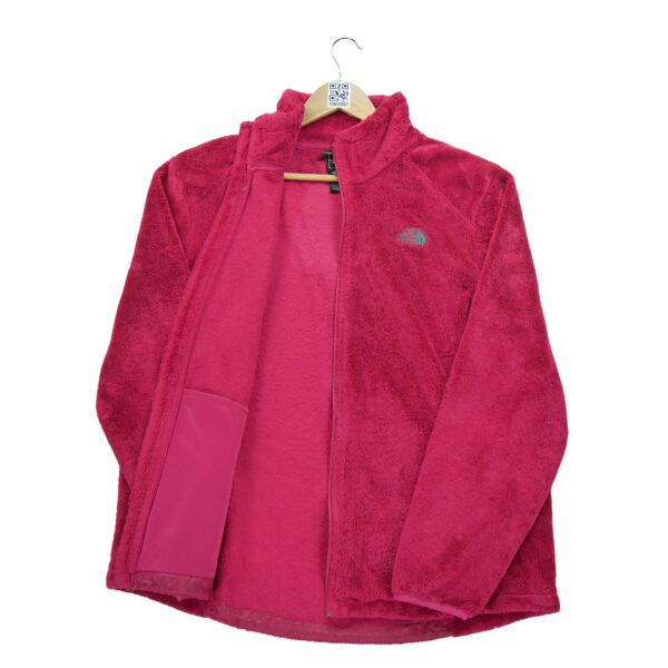 Veste polaires femme manches longues rose The North Face Col Montant