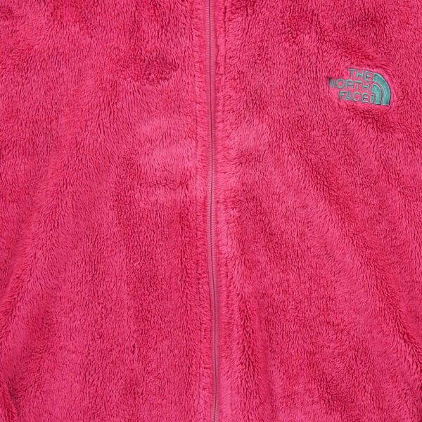Veste polaires femme manches longues rose The North Face Col Montant