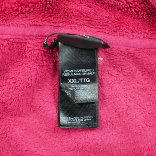 Veste polaires femme manches longues rose The North Face Col Montant