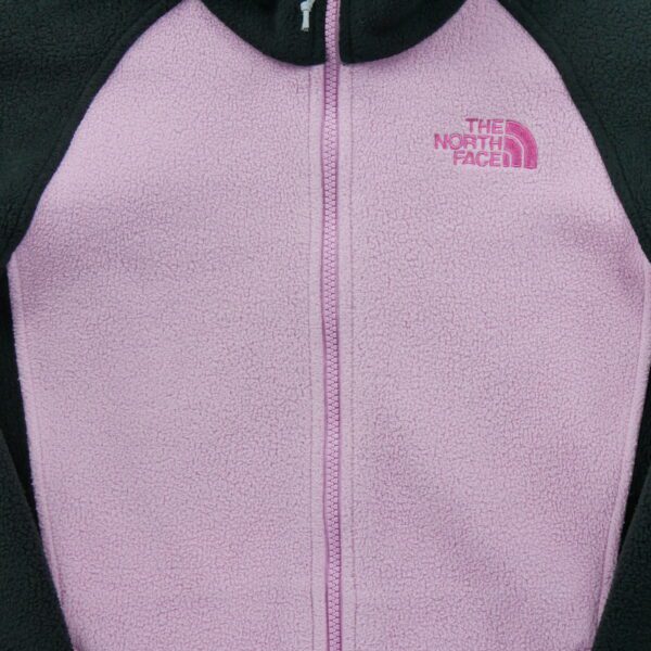 Veste polaires femme manches longues rose The North Face Col Montant