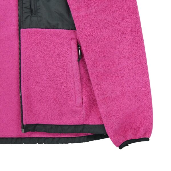Veste polaires femme manches longues rose The North Face Col Montant
