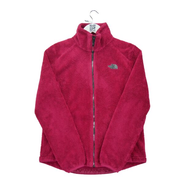 Veste polaires femme manches longues rose The North Face Col Montant