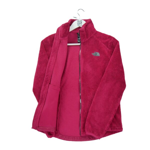 Veste polaires femme manches longues rose The North Face Col Montant