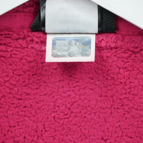 Veste polaires femme manches longues rose The North Face Col Montant
