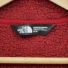 Veste polaires femme manches longues rouge The North Face Motif chine Col Montant