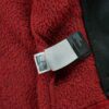 Veste polaires femme manches longues rouge The North Face Motif chine Col Montant
