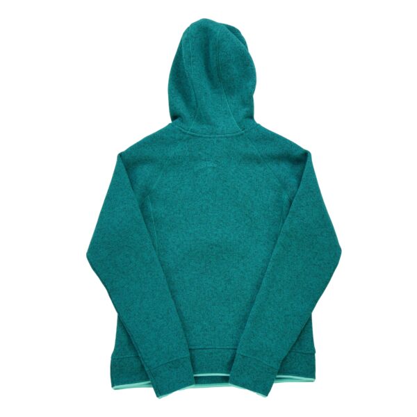 Veste polaires femme manches longues turquoise The North Face Motif chine Col Montant