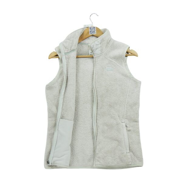 Veste polaires femme sans manches beige The North Face Col Montant