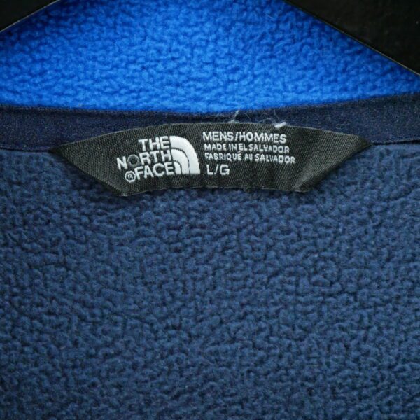 Veste polaires homme manches longues bleu The North Face Col Montant