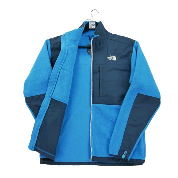 Veste polaires homme manches longues bleu The North Face Col Montant