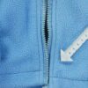 Veste polaires homme manches longues bleu The North Face Col Montant