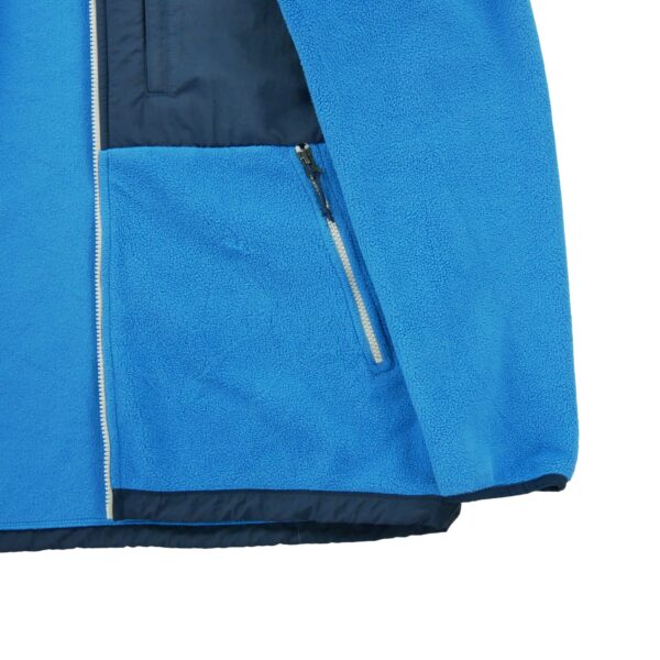Veste polaires homme manches longues bleu The North Face Col Montant