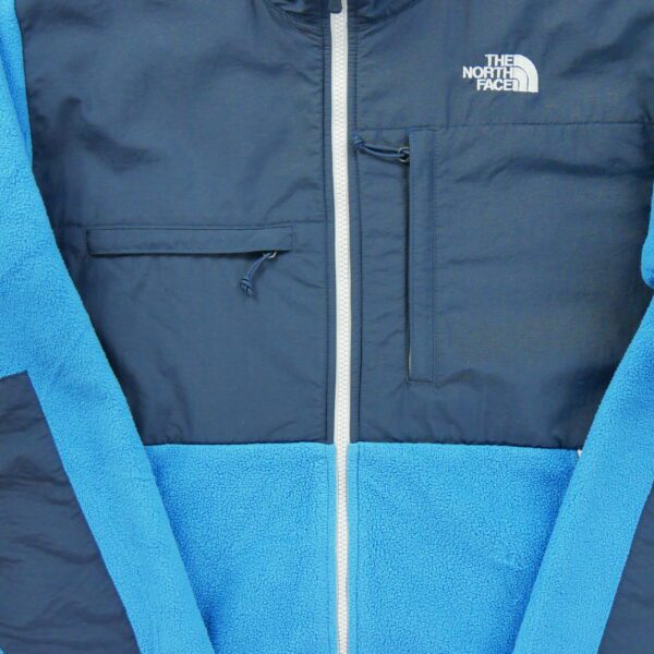 Veste polaires homme manches longues bleu The North Face Col Montant