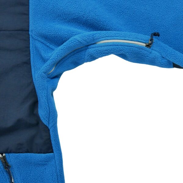 Veste polaires homme manches longues bleu The North Face Col Montant