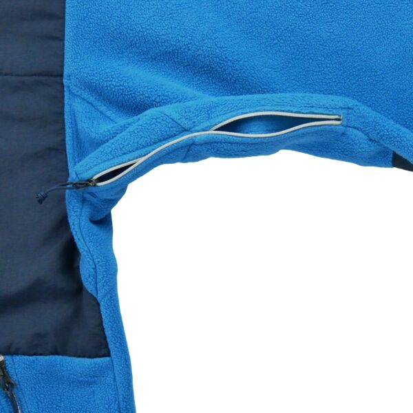Veste polaires homme manches longues bleu The North Face Col Montant