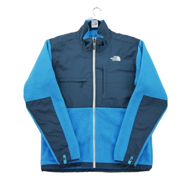 Veste polaires homme manches longues bleu The North Face Col Montant