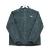 Veste polaires homme manches longues gris The North Face Col Montant