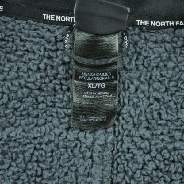 Veste polaires homme manches longues gris The North Face Col Montant