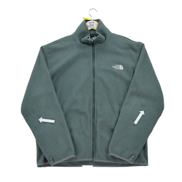 Veste polaires homme manches longues gris The North Face Col Montant