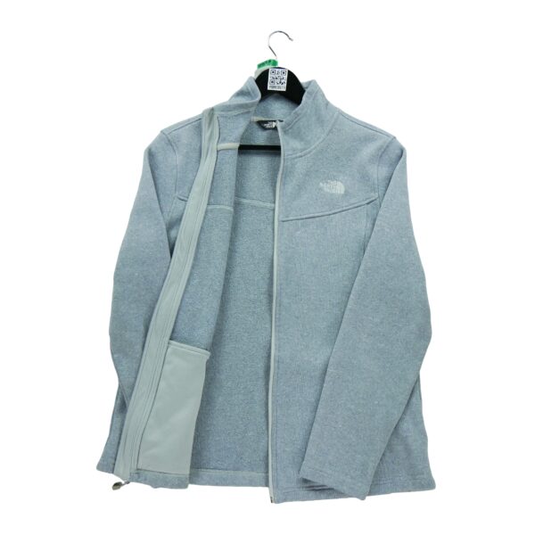 Veste polaires homme manches longues gris The North Face Col Montant