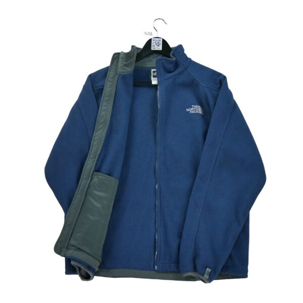 Veste polaires homme manches longues marine The North Face Col Montant