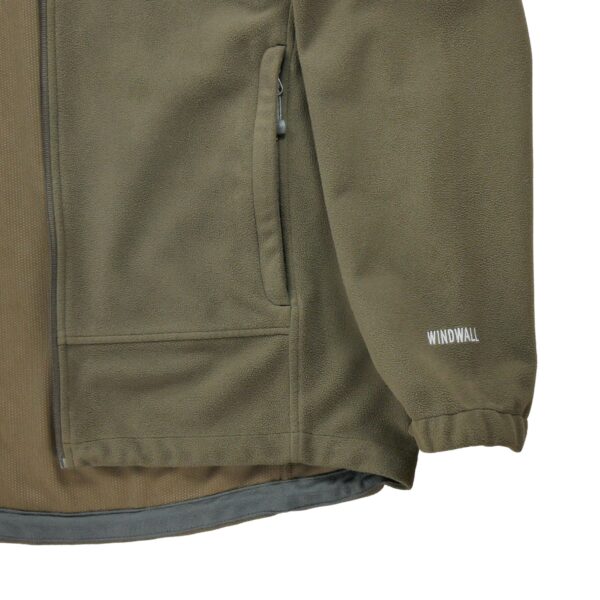 Veste polaires homme manches longues marron The North Face Col Montant