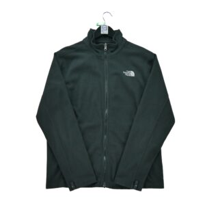 Veste polaires homme manches longues noir The North Face Col Montant