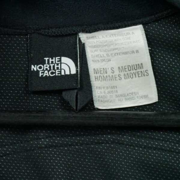 Veste polaires homme manches longues noir The North Face Col Montant