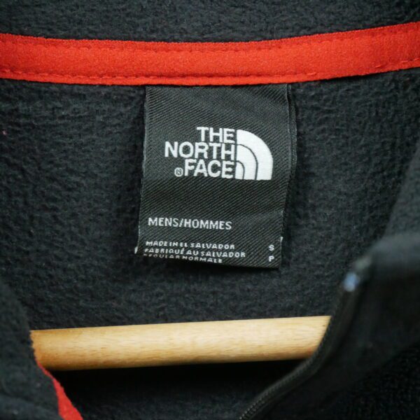 Veste polaires homme manches longues rouge The North Face Col Montant