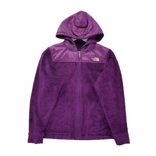 Veste polaires homme manches longues violet The North Face Col Montant
