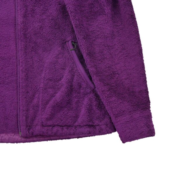 Veste polaires homme manches longues violet The North Face Col Montant
