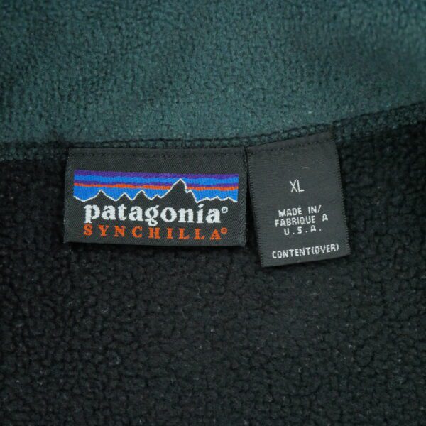 Veste polaires homme sans manches noir Patagonia Col Montant