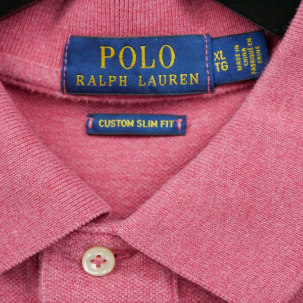 Polo manches courtes Homme  Rouge – Image 6