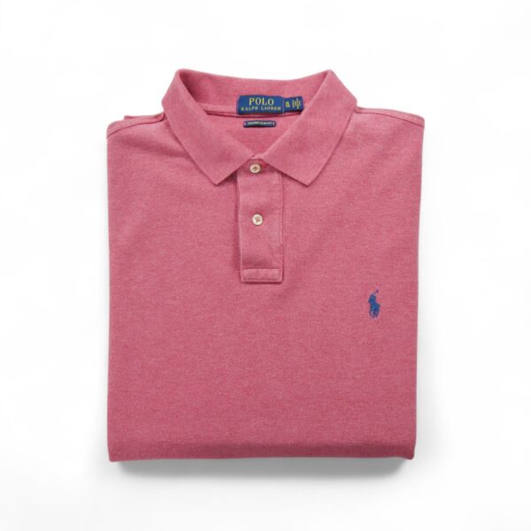 Polo manches courtes Homme  Rouge