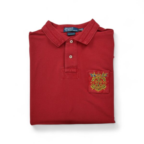 Polo manches courtes Homme  Rouge