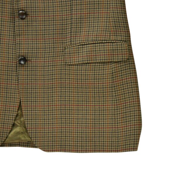 Veste Homme  Tweed 100% Laine Marron – Image 5