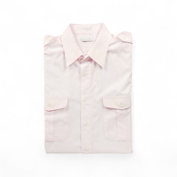 Chemise classique Homme uni Rose