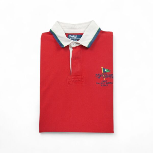 Polo manches courtes Homme  Rouge