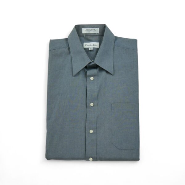 Chemise classique Homme uni Gris