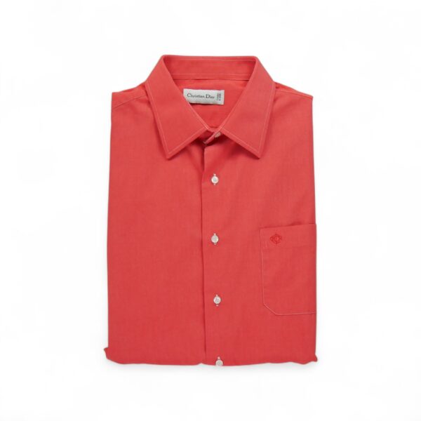 Chemise classique Homme uni Corail