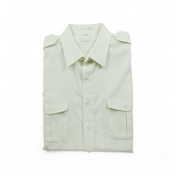 Chemise classique Homme uni Beige