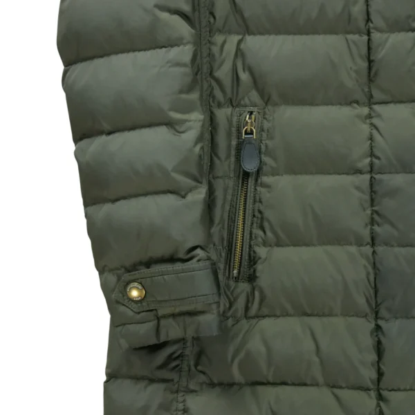 Doudoune Femme  à capuche Kaki – Image 10